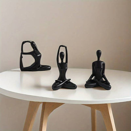 Carvallo - Elegant yogafigursset för lugn inredning Carvallo