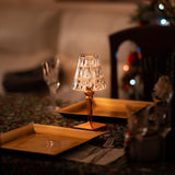 RoyaleGlow Crystal Trådlampa LED | Touch Control & Uppladdningsbar Inomhus/Utebelysning Carvallo