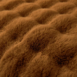 Luxe Ripple Faux Fur Sofföverdrag - Modernt, Stilrent & Hållbart Soffaskydd Carvallo