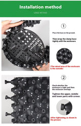 Rotkontrollapparat för växter och landskapsdesign för att främja hälsosam tillväxt Carvallo