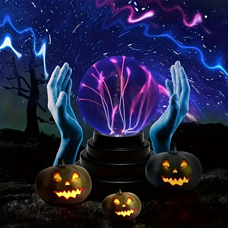 PlasmaGlow - Magisk Interaktiv Plasmakula med USB Carvallo