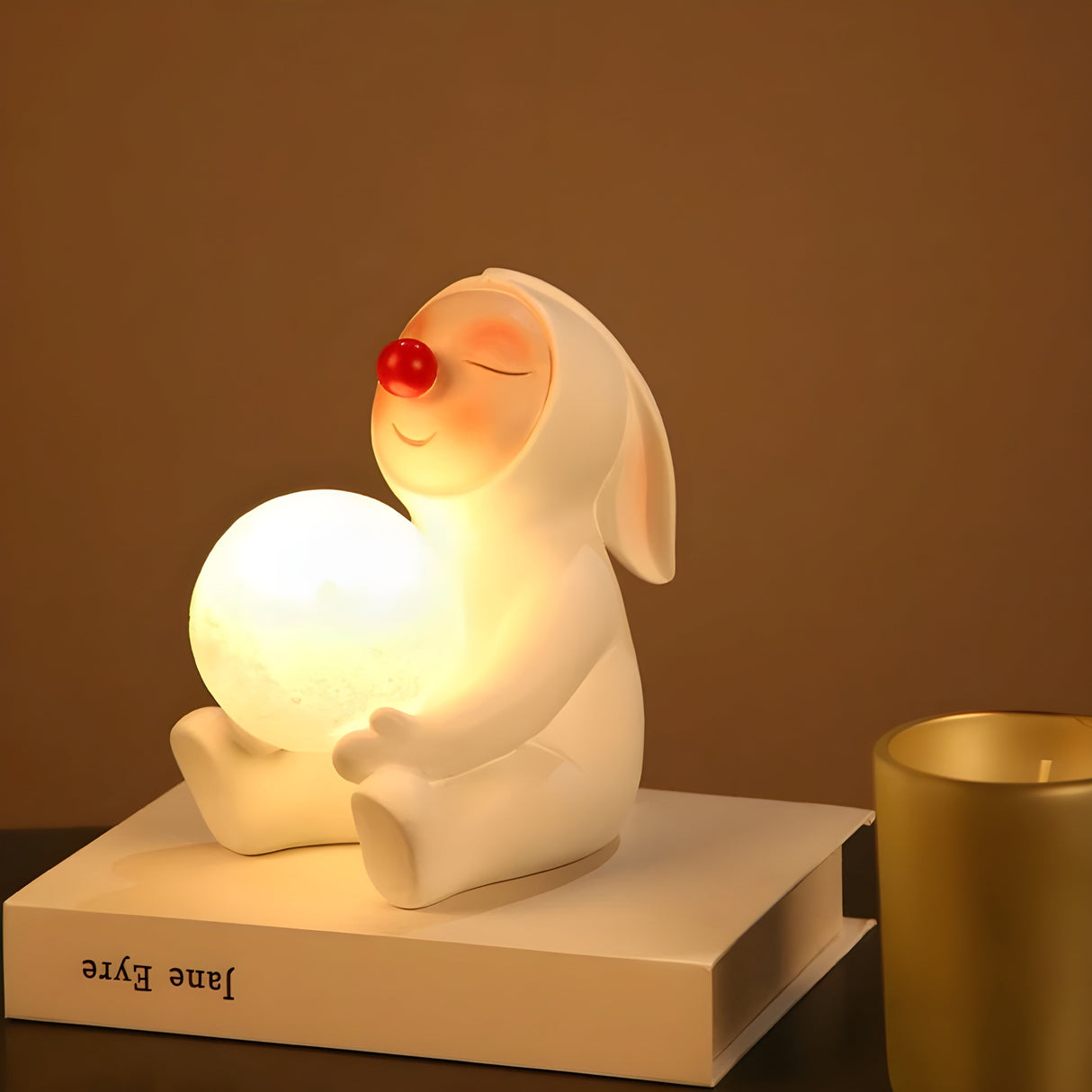 GlowRabbit Lampa – Förtrollande USB-bordslampa med uppladdning Carvallo