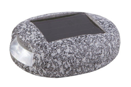 Solar LED Stenlampa för trädgård och stigar – Väderbeständig stigbelysning i naturstensdesign Carvallo