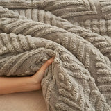 MapleWarm Blanket - Mysig Taft Lönnlöv Vinterfilt Carvallo