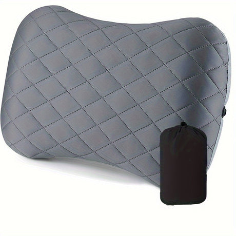 Carvallo Airnest Travel | Ergonomisk & Uppblåsbar | Med Tvättbart Fodral | 46 × 32 cm Carvallo