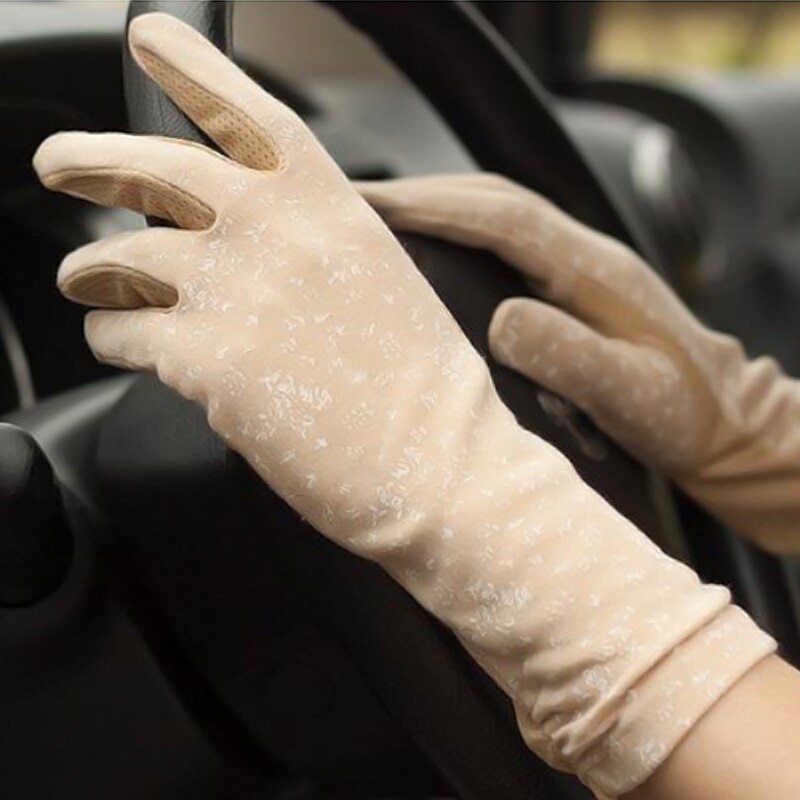 Luxora Stiliga UV-Skyddande Bomullshandskar för Solskydd Carvallo