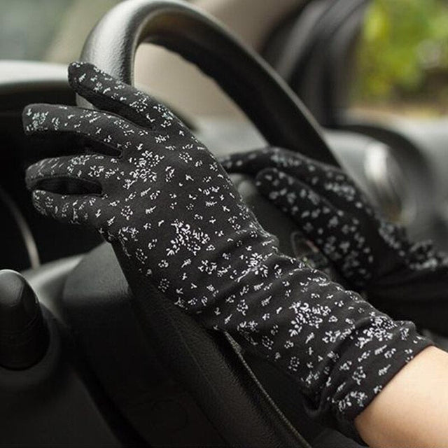 Luxora Stiliga UV-Skyddande Bomullshandskar för Solskydd Carvallo