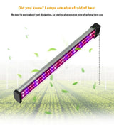 LED växtlampa med fullspektrum-belysning och dragknapp för optimal växttillväxt Carvallo