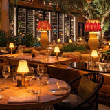 CozyGlimmer | Stoftafellampa Carvallo