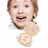 Träbox för värdefulla minnen – Med plats för mjölktänder och personliga uppgifter Carvallo