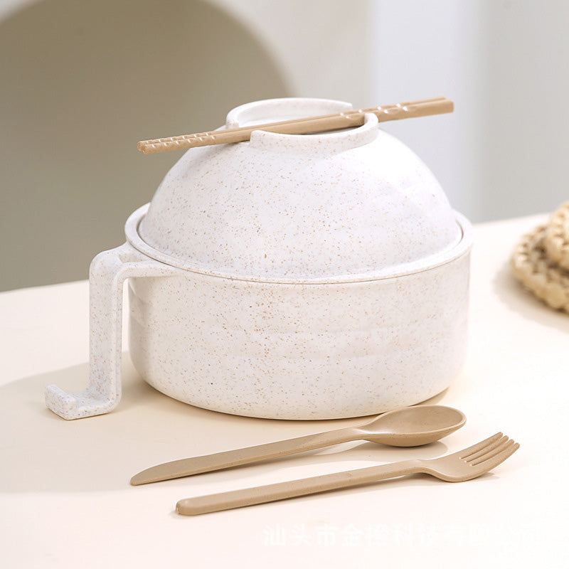 Mikrovågsugn Ramen Cooker – BPA-fri nudelskål med lock och greppvänliga handtag MILA Sverige