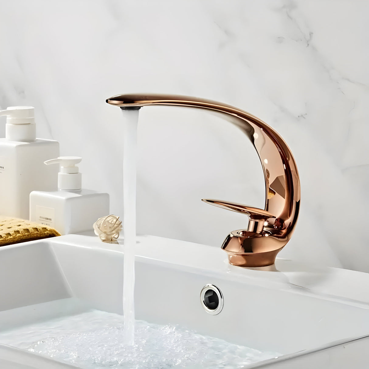 ModoSplash - Minimalistisk diskbänksblandare (Dual kontroll) Carvallo