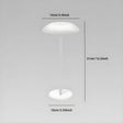 AmberHalo Lampa - Retro USB-laddad LED Touch Skrivbordslampa Carvallo