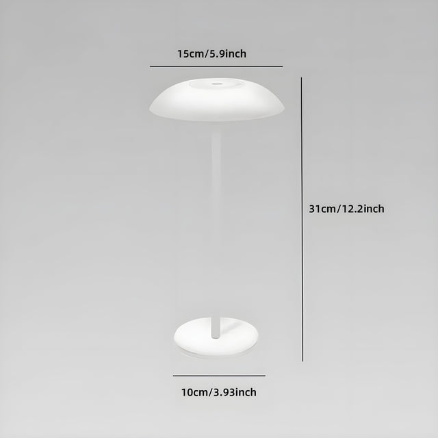 AmberHalo Lampa - Retro USB-laddad LED Touch Skrivbordslampa Carvallo