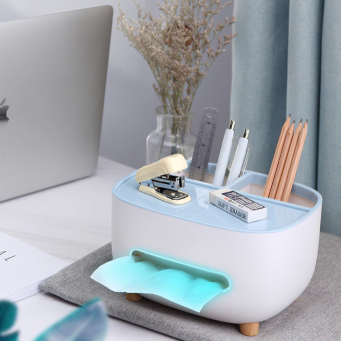 Carvallo - Stilren Organiseringslåda Och Telefonstativ För Ett Stressfritt Hem Carvallo