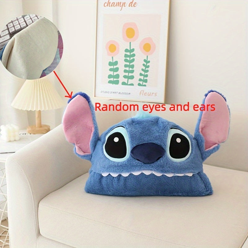 Disney Stitch Hoodie Filt – Varm och Söt för Sommargyllene Nätter eller Högtider Carvallo