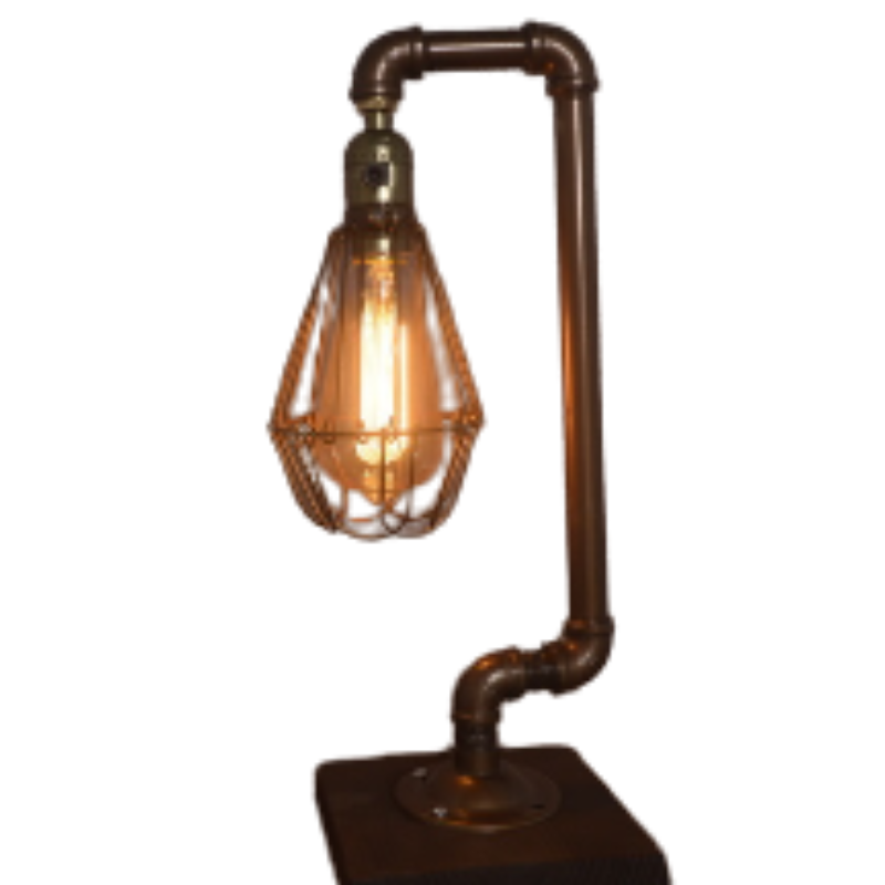 Vintage Loft-Stil Lampa – Ruggad Metalllook för Djärva Interiörer Carvallo