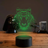 LumiVision - 3D LED Bordslampa med Optisk Illusion och Dimbar Belysning Carvallo