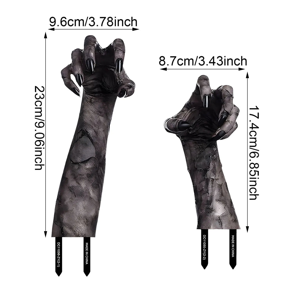 Halloween Zombie Händer Carvallo