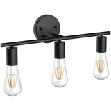 IndustrialGlow - Modern 3-Arm Vägglampa i Industriell Stil LED Belysning Carvallo
