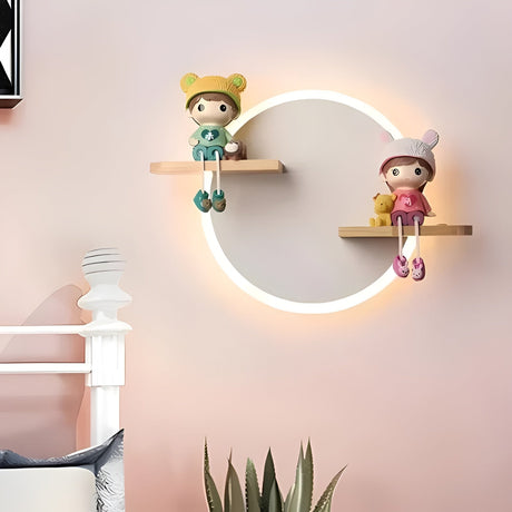 StarryCharm Light - Nordisk Kreativ LED Sänglampa för Barn Carvallo