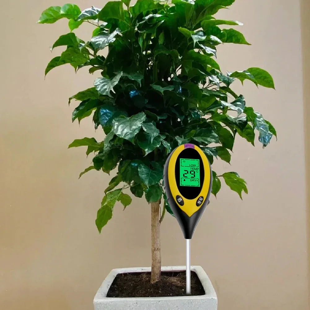 4 i 1 Jord PH-Mätare Tester Carvallo