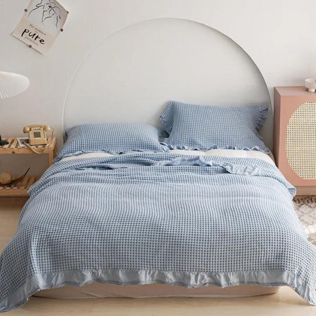 Olivia Waffle Kastanjefilt Carvallo