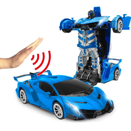 Fjärrkontroll Transformering Robotbil Leksak Carvallo