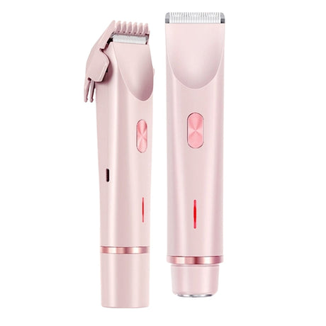 Carvallo – 2 i 1 Trimmer med Dubbelt och Aftagbart Huvud för Våt och Torr Användning Carvallo