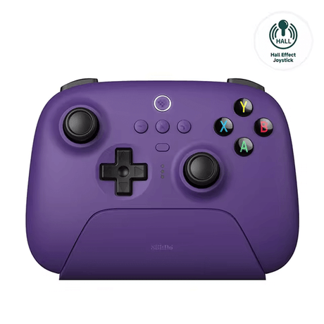 Ultimat 2.4G Trådlös Kontroller - Hall Effect Joystick Uppgradering för PC, Steam Deck & Android Spel-Sällskapsspel-BB-Lila-Hemnix