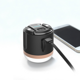 Bärbar LED Campinglampa med Powerbank – Uppladdningsbar, USB-port, för utomhus och nödsituationer Carvallo