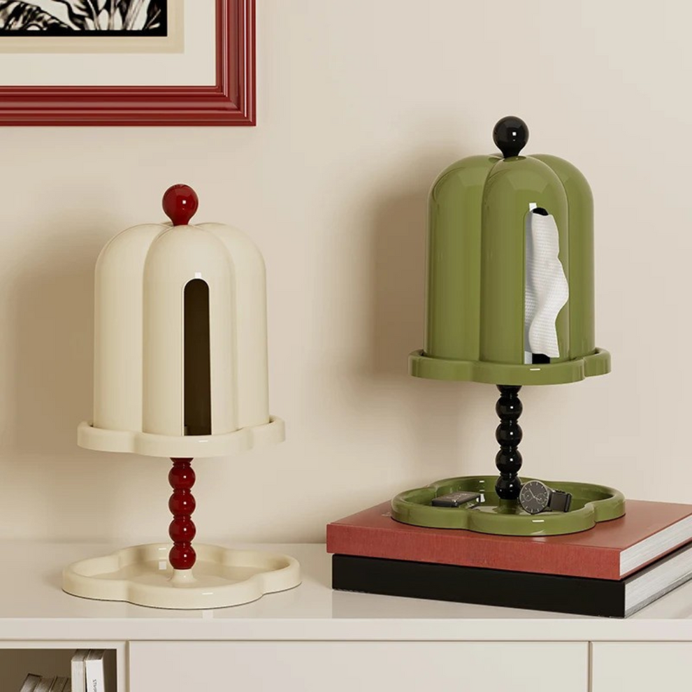 OrganizePro – Vävbok med skyddande kupollock och gömt förvaringsutrymme Carvallo