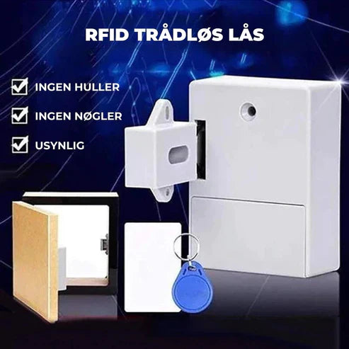 ProLock – Dold Smart Lock med RFID-åtkomst för säker lagring Carvallo