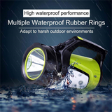 LED Dubbelsidig Ficklampa – Vattentålig Arbetslampa för Utomhus och Nödsituationer Carvallo