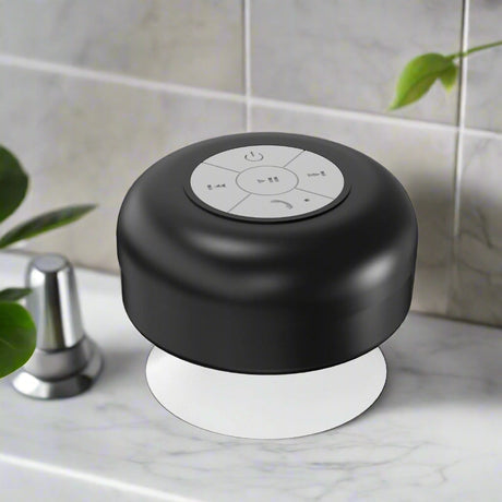 Luxora Vattentät Bluetooth Duschhögtalare med Sugkopp Carvallo