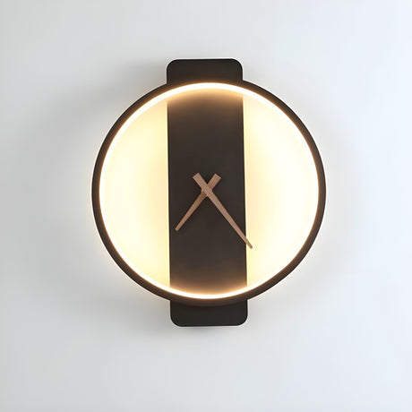TimeLight - Modern justerbar LED-vägglampa i klockform Carvallo