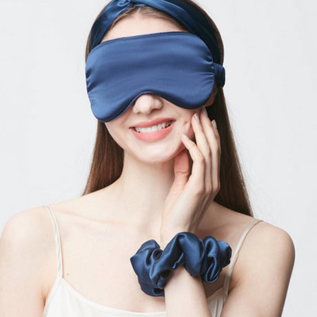 Carvallo – Sidenmjuk sovmask med ultimat komfort och ljusblockering Carvallo