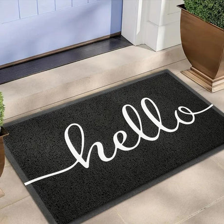 Varm Hälsning Modern Dörrmatta Carvallo