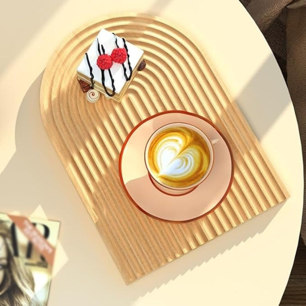 Nordisk Ripple Träbricka Carvallo