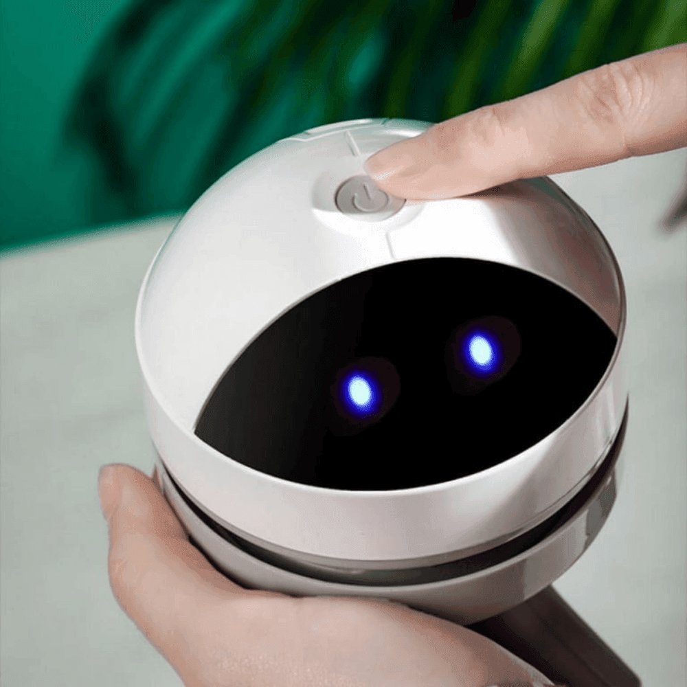 Kompakt Mini Bordsdammsugare – USB-laddningsbar Robot för Enkel Dammsugning Carvallo