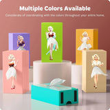 Flygande kjol vävnadslåda Carvallo