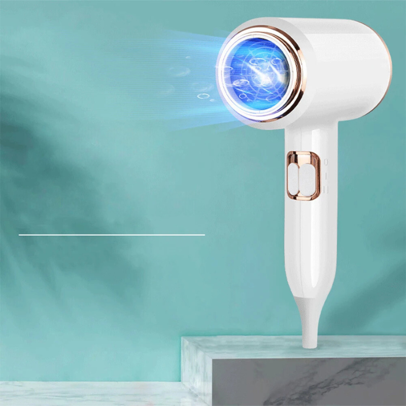 Carvallo & Stylingborste Stylista Pro T821 | 2000W+ Effekt | Ionenfunktion & Fällbar | 24 cm | EU-kontakt Carvallo