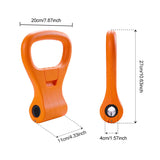 Kettlebell Hantelgrepp – Justerbart, Lättvikt GYM Utrustning Handtag för Reseträning, Passar Alla Hantlar Carvallo