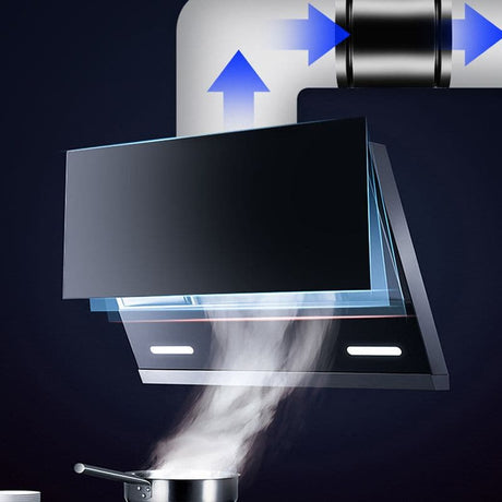 Silent Extractor Fan Vägg Metall Kök Luft Vent Carvallo