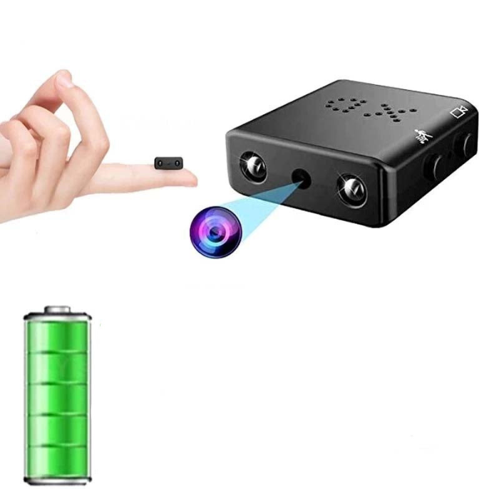 Carvallo – Smart minikamera med nattseende och vidvinkel täckning Carvallo