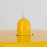 Pendellampa Mid-Century Orange Metallupphängning Carvallo