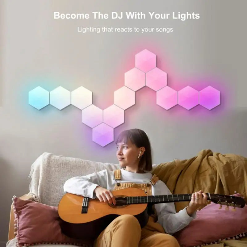 Smart Hexagon Lights Carvallo