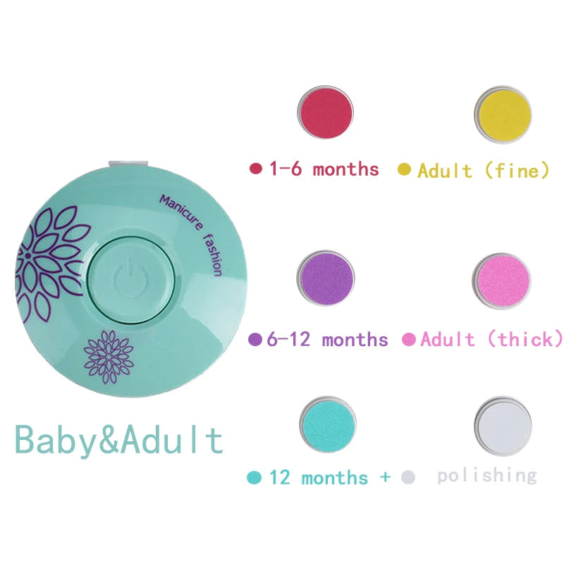 Baby Elektrisk Nagelfil Carvallo