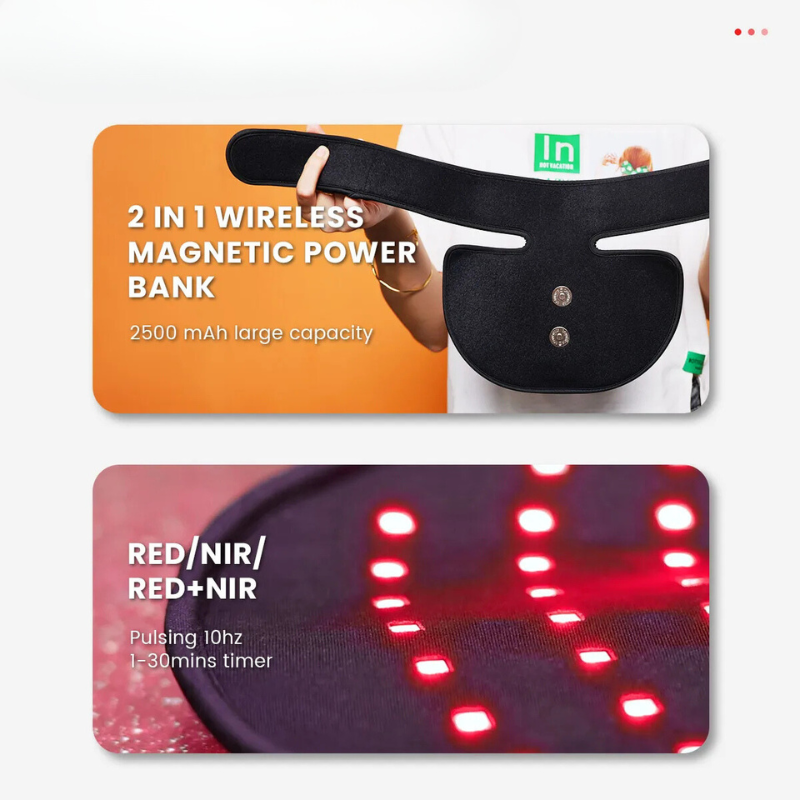 Hudvårdsapparat med rött ljus – Djupläkning för strålande hud MILA Sverige