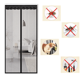 Magnetisk Myggnät för Dörr med Automatisk Stängning | Insektsnät med Magnetlås – Myggskydd för Altan, Balkong & Entré (Flera Storlekar)-Kök-BB-Hemnix